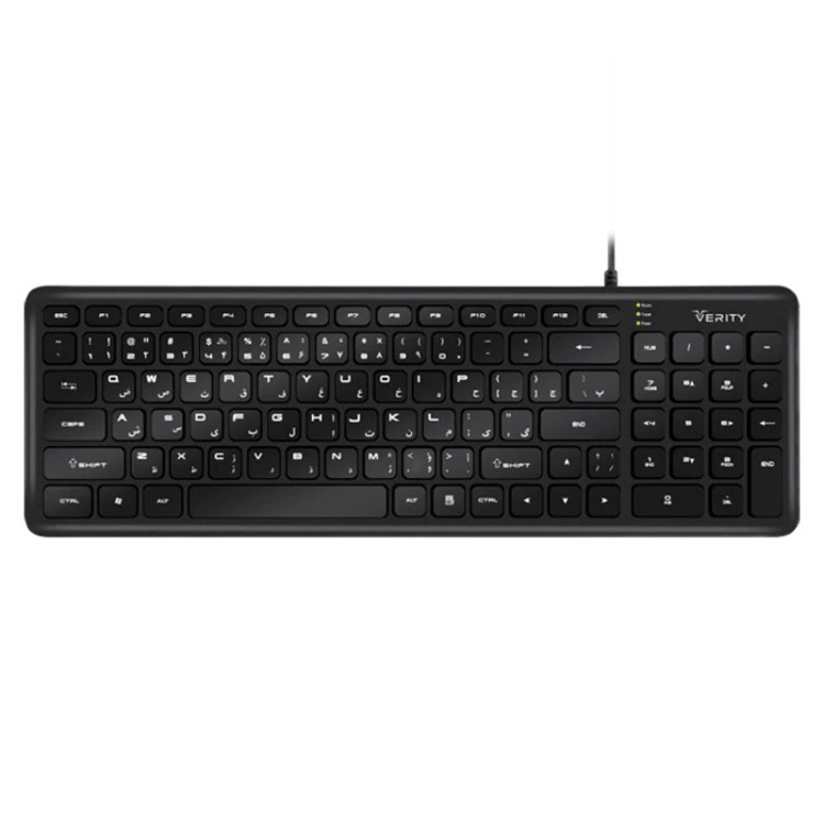 کیبورد با سیم وریتی مدل V-KB6130
