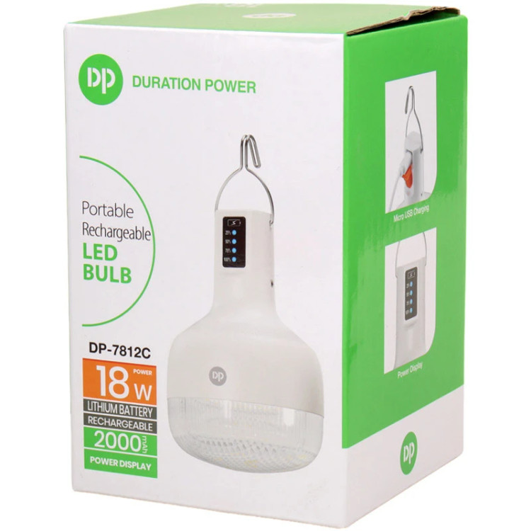 لامپ شارژی 18 وات دی پی مدل DP-7812C