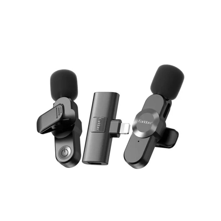 میکروفون یقه ای بی سیم ارلدام مدل ET-MC8L