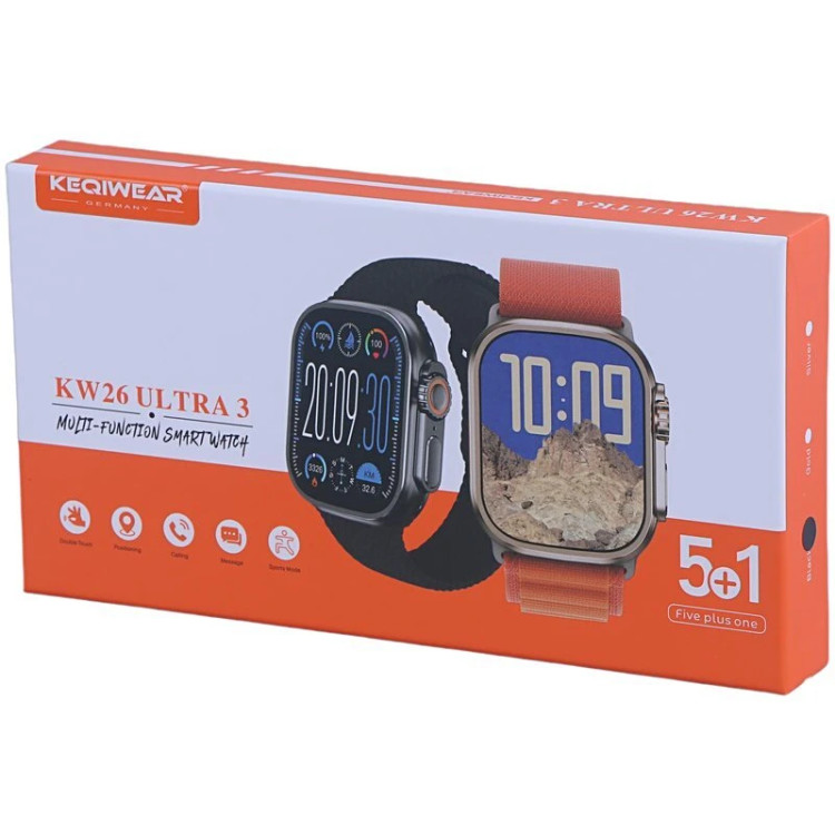 ساعت هوشمند کیگی ویر مدل KW26 Ultra 3