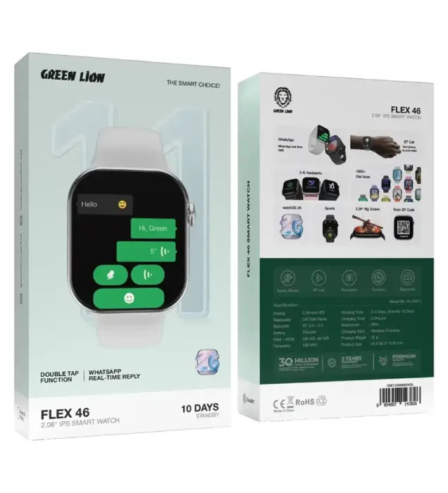 ساعت هوشمند گرین لاین مدل Flex 46
