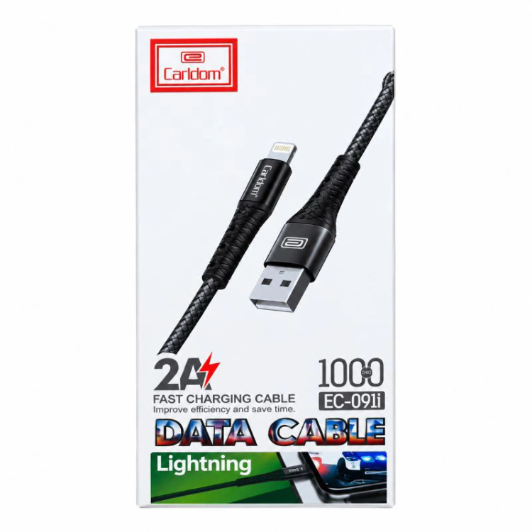 کابل تبدیل USB به لایتنینگ ارلدام مدل EC-091i